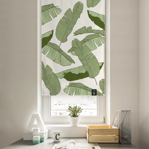 Vista 8 de Cortinas-Puertas-Estampado de Gato Ático (33 pulgadas de ancho x 55 pulgadas de largo)