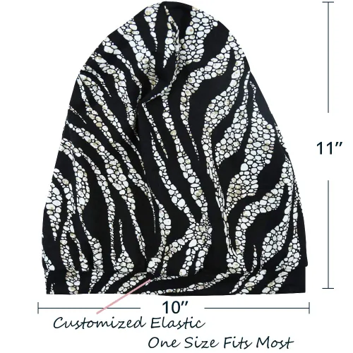 Vista 51 de Alnorm - Gorro con forro de satén y suave banda elástica para hombres y mujeres, talla única Se ajusta a la mayoría