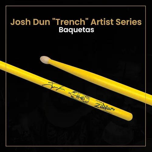 Vista 2 de Avedis Zildjian Company Josh Dun Artist Series - Baquetas Trench