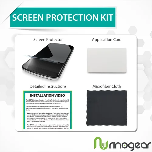 Vista 5 de Paquete de 8 protectores de pantalla para Fitbit Charge 6/Charge 5 [película transparente flexible], accesorios compatibles con fundas