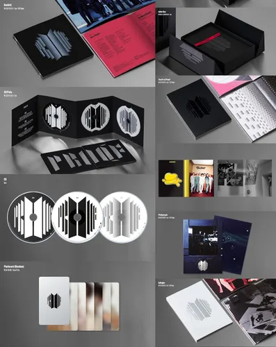 Vista 5 de BTS – Proof [Compact+Standard ver.] 2 álbumes + beneficios limitados de reserva + BolsVos K-POP eBook (21p), 3EA BolsVos Pegatinas para Toploader