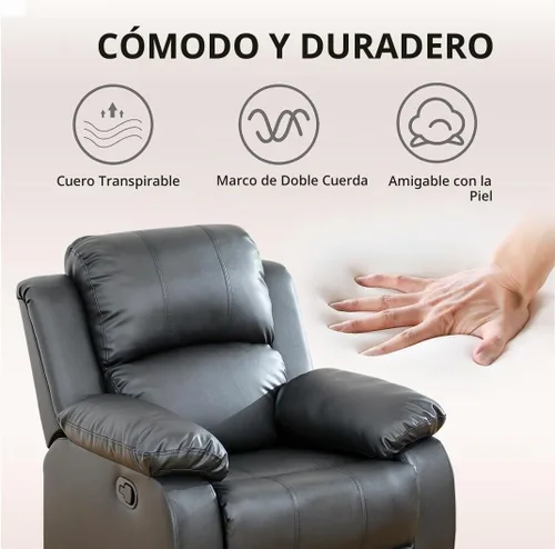 Vista 4 de Juego de sofá reclinable manual con mesa desplegable, juegos de sofás de pana, juegos de muebles de sala de estar, juegos de sofá reclinable manual