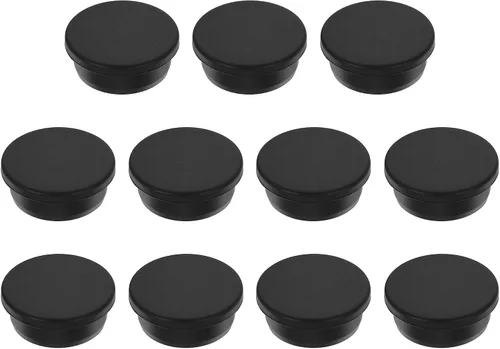Vista 233 de MECCANIXITY - Tapones de silicona en forma de T (26mm, 1 pulgada de diámetro), color negro