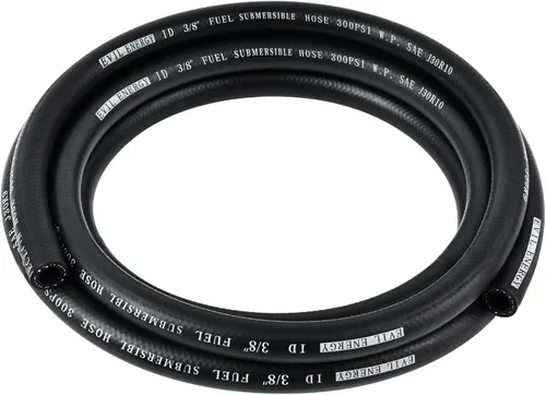 Vista 9 de EVIL ENERGY Manguera de combustible sumergible de 3/8 "E85 en línea de tanque SAE 30R10 para sistemas de combustible automotrices 1FT 300PSI