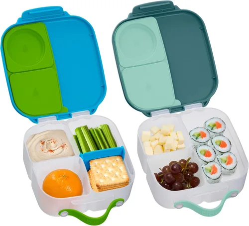 Vista 13 de b.box Mini lonchera de Batman, recipientes para aperitivos para niños, reutilizable, pequeña caja Bento para el almuerzo, contenedor de aperitivos