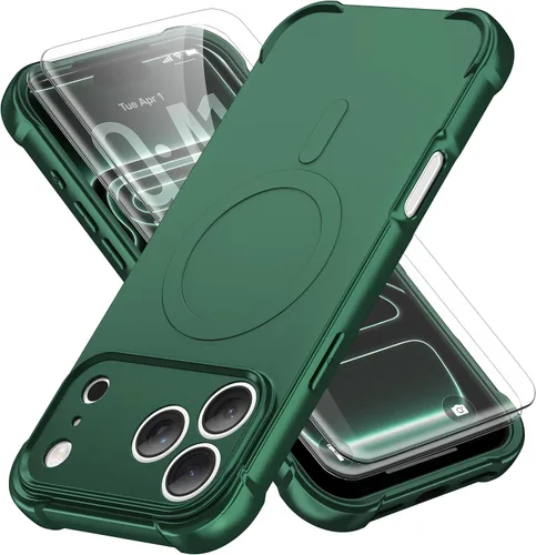 Vista 46 de ORETECH Funda para iPhone 11, con [2 protectores de pantalla de vidrio templado] [prueba de caídas de grado militar de 10 pies]