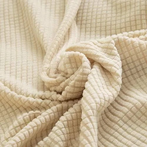 Vista 4 de Funda para silla de comedor, color beige