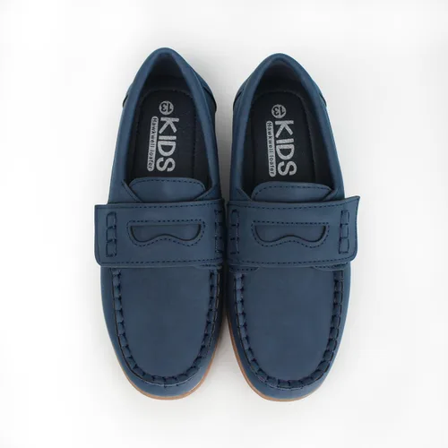 Vista 4 de Hawkwell Mocasines para niños, estilo informal, para la escuela (tallas chicas)