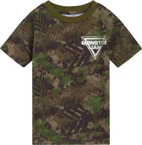 Vista 6 de Monster Jam Paquete de 3 camisetas de algodón de manga corta para niños