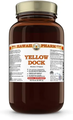 Vista 10 de Extracto líquido de muelle amarillo (Rumex crispus) 2x2 fl.oz