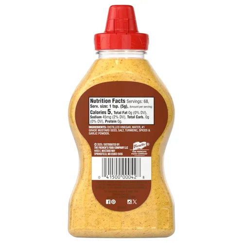 Vista 24 de French's Mostaza marrón picante, 12 oz (paquete de 12)