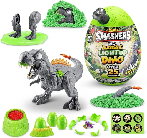 Vista 5 de Smashers Mega Jurassic Light-Up Egg
