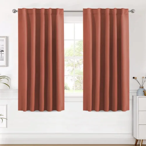 Vista 64 de H.VERSAILTEX Cortinas Opacas con Aislamiento Térmico, Paneles de Tratamiento de Ventanas que Oscurecen la Habitación, Cortinas Opacas para Sala