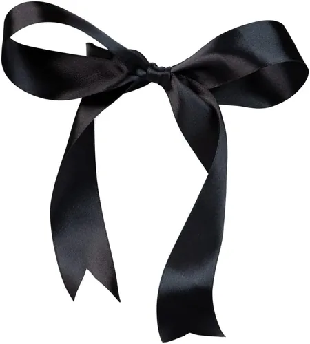 Vista 9 de Craft County - Cinta de satén de doble cara de 1 pulgada - Negro - 25 yardas (75 pies) - Ideal para proyectos de manualidades, envoltura, bodas