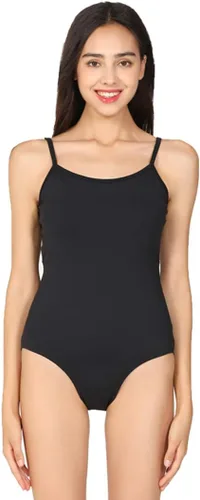 Vista 2 de ModLatBal Maillot camisola para mujer con correas ajustables para leotardos de ballet