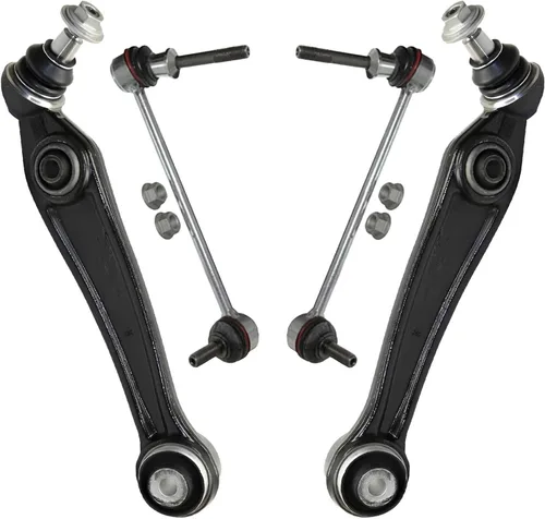 Vista 147 de Detroit Axle - Barras estabilizadoras de brazos de control delanteros 4WD para Ford 2005-2008 F-150 Lincoln Mark LT, 2 brazos de control superiores