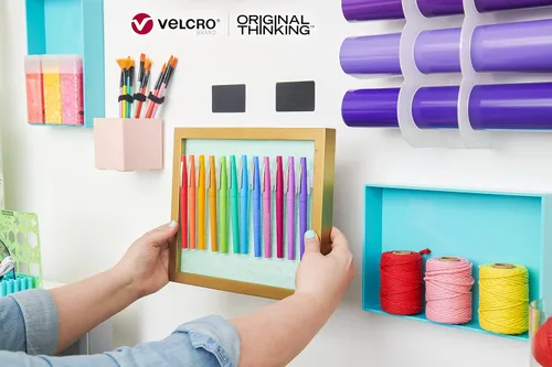 Vista 4 de Velcro Brand ECO Collection Cintas, Tiras de Resistencia Industrial 3 pulgadas x 1 3/4 pulgadas, Materiales Sostenibles 40% Reciclados, 2