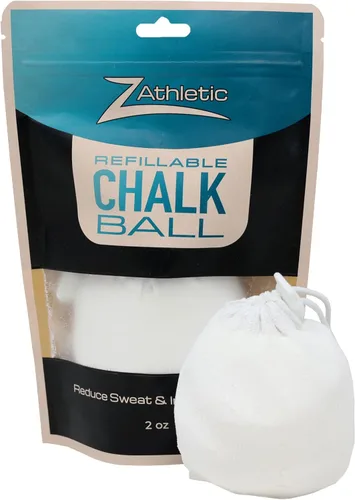Vista 12 de Z Athletic Gym Chalk Ball for Rock Climbing, Gymnastics, and Weightlifting