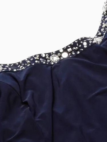 Vista 9 de Alex Evenings Vestido tipo chaqueta de 2 piezas para mujer con ribete de lentejuelas