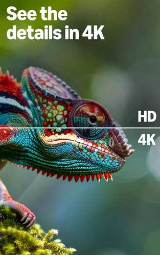 Vista 7 de Amazon Ember Serie 4 de 55" (modelo más reciente) con barra de sonido Fire TV plus