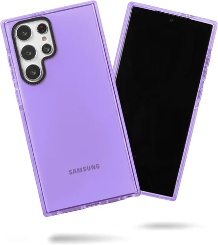 Vista 11 de SteepLab Funda de barrera para Samsung Galaxy S22 Ultra (pantalla de 6.8 pulgadas), funda absorbente de impactos con protección completa contra Rosa