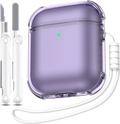 Vista 19 de Funda para Estuche de Airpods Pro de 2ª/1ª Generación, Compatible con Estuche de Airpods Pro de 2ª Gen Puerto de Carga USB C, Funda Suave