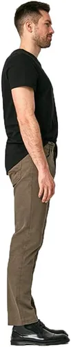 Vista 6 de Mavi Matt Classic - Pantalones de pierna recta para hombre, pantalones de tiro medio para hombre, pantalones de trabajo para hombre