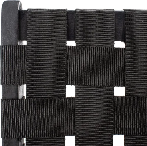 Vista 3 de SAFAVIEH Outdoor Collection PAT7078C - Juego de patio de madera de acacia de 5 piezas, color negro y negro Negro/Negro
