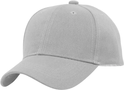 Vista 35 de TOP HEADWEAR Sombrero de béisbol ajustable con cierre de velcro para niños en blanco