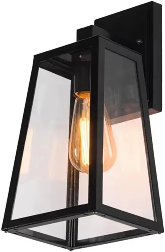 Vista 3 de American Nordic Industrial Retro Iron Restaurant Aisle Outdoor Porch Lampara ，Kitchen Light