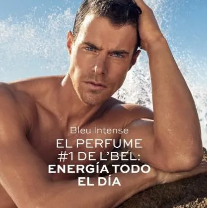 Vista 5 de L'bel BLEU INTENSE 3.4 fl oz - Fragancia para Hombre Eau de Toilette