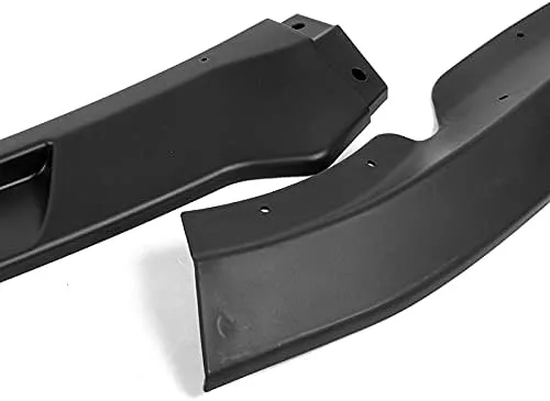 Vista 3 de Kit de 3 labios para parachoques delantero compatible con Nissan 370Z Z34 2009-2012, alerón de protección divisor, difusor de aire y barbilla