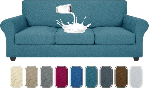 Vista 72 de YEMYHOM - Fundas elásticas para cojín individual, protector de sofá, silla, asiento, funda deslizante, funda suave de sofá, reemplazo, grande, a