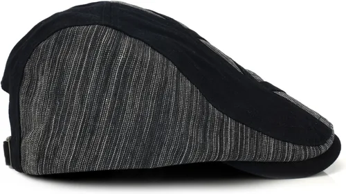 Vista 3 de M MOACC Gorras de Newsboy de algodón con hebilla ajustable Boina Sombrero Plano Conductor Cabbie Gatsby Sombreros