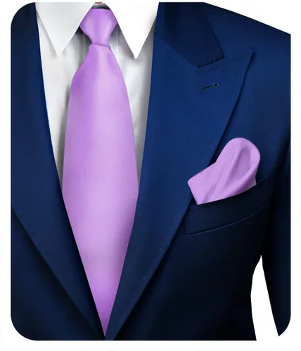 Vista 18 de Juego de corbata de satén sólido y pañuelo de bolsillo para hombre, conjunto de corbata a juego para hombre Ámbar