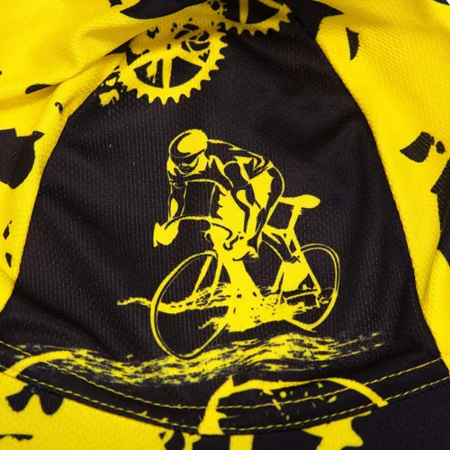 Vista 5 de JPOJPO - Gorra de ciclismo para hombre poliéster transpirable absorbe el sudor