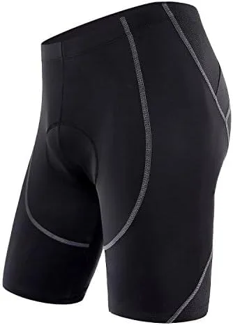 Vista 9 de Sportneer Pantalones cortos de ciclismo acolchados para hombre, acolchado 4D, pantalones cortos de ciclismo para hombre, transpirables y absorbentes