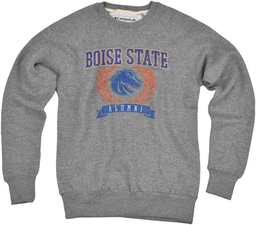 Vista 16 de Campus Lab Collegiate Classic Alumni Seal - Sudadera unisex con cuello redondo para adultos