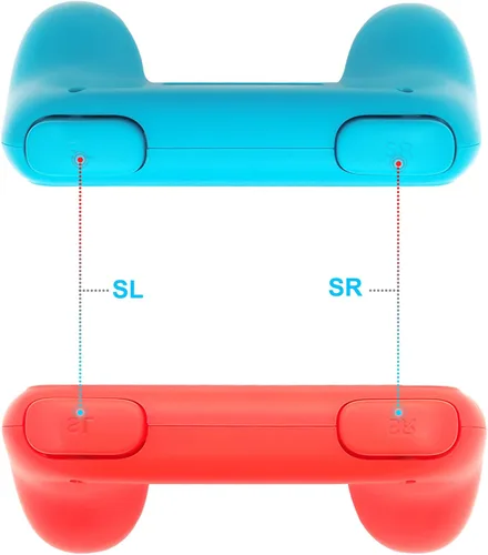 Vista 3 de FYOUNG Empuñaduras de mano para Switch y para Switch OLED JoyCons controladores de mano compatibles con Switch para Joy Con y Switch OLED