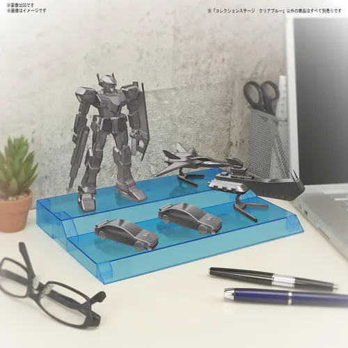 Vista 2 de BANDAI Modelo Kit 21051 – 57368 Colección Stage, Azul/Transparente