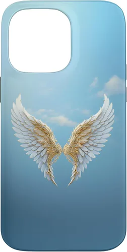 Vista 20 de Funda para iPhone 13 Heavenly Golden Angel Wings