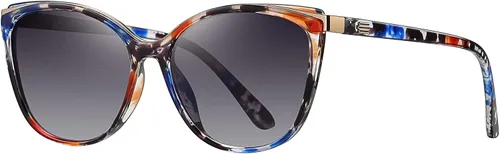 Vista 55 de Gafas de sol de moda ojo de gato para las mujeres moda Cateye UV400 protección gafas CL22017