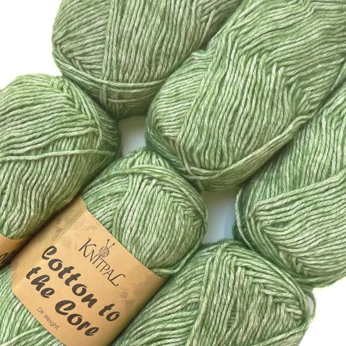 Vista 29 de Cotton to The Core - Hilo de algodón para ganchillo, paquete de 6 (852 yardas/10.58 oz), patrones gratuitos, apto para principiantes, hilo suave