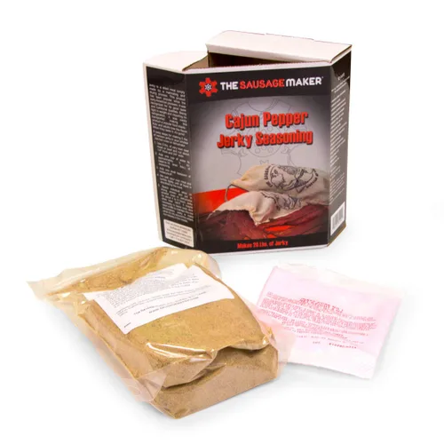 Vista 2 de The Sausage Maker - Kit de condimento de cecina de pimienta cajún, 1 libra y 4 oz.