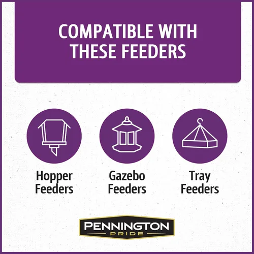 Vista 5 de Pennington Pride Songbird - Mezcla de frutos secos y frutas, semillas de aves silvestres para comederos exteriores, fórmula nutricional avanzada