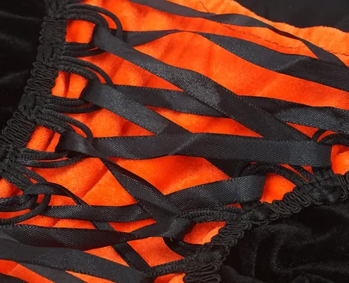 Vista 3 de Happy Cherry Disfraces de Halloween para niñas, disfraz de bruja de cuento de hadas, vestido de tutú elegante para cosplay
