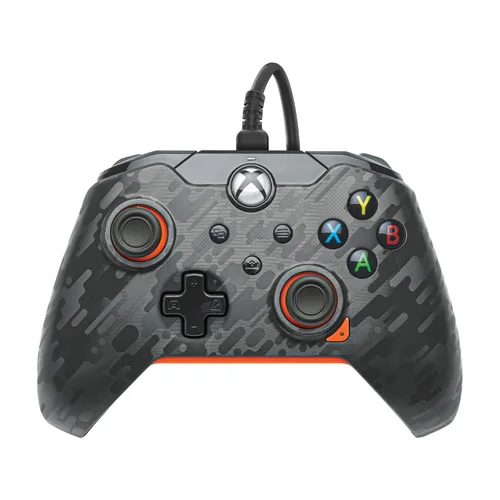 Vista 9 de PDP Wired Xbox Gaming Controller: Gamepad Licensed for Xbox Series X S, Xbox One, Windows PC, Audio Controls, 8ft Cable, 3.5mm jack, Mappable