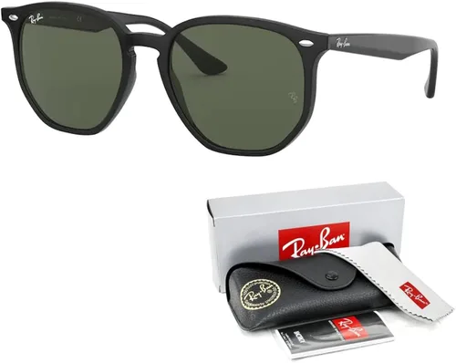 Vista 3 de Ray-Ban RB4306 - Gafas de sol irregulares para hombres y mujeres + paquete con kit de gafas de cortesía de diseñador iWear