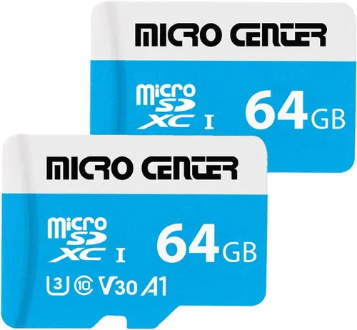 Vista 16 de Micro Center Premium - Tarjeta microSDXC de 64 GB, compatible con Nintendo-Switch, tarjeta de memoria UHS-I C10 U3 V30 4K UHD Video A1 Tarjeta Micro