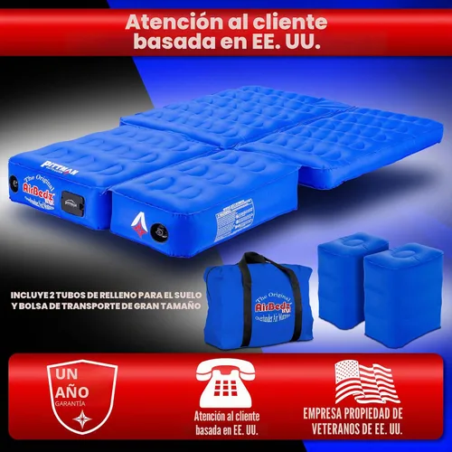 Vista 7 de Pittman - Colchón de aire Ford Bronco con bomba incorporada - Colchón de aire SUV cama de campamento - Ajuste personalizado Ultimate Bronco